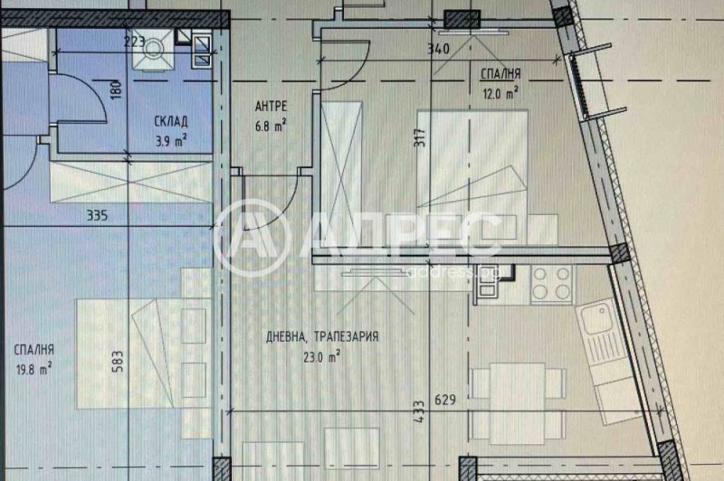 Продава 2-СТАЕН, гр. София, Малинова долина, снимка 2 - Апартаменти - 53438736