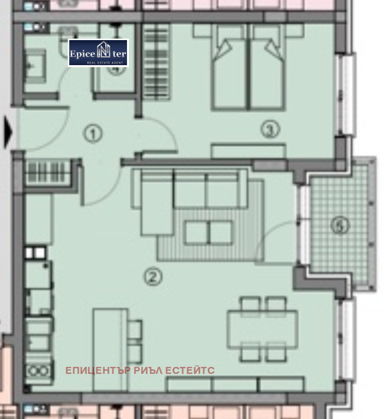 Продава 2-СТАЕН, гр. Перник, Изток, снимка 7 - Апартаменти - 53969567