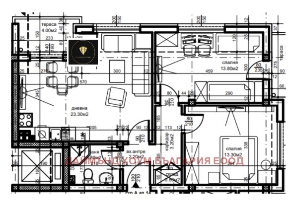 Eladó  2 hálószobás Plovdiv , Belomorski , 89 négyzetméter | 30247394 - kép [2]