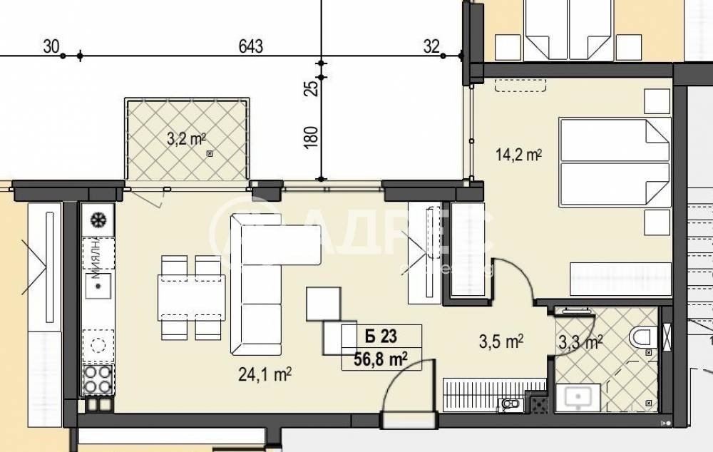 Продава 2-СТАЕН, гр. София, Бояна, снимка 3 - Апартаменти - 54137095