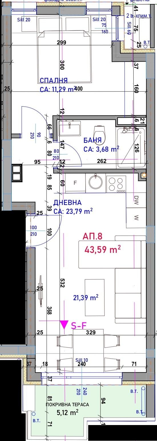 For Sale  1 bedroom Burgas , Kraymorie , 62 sq.m | 49040525 - image [2]
