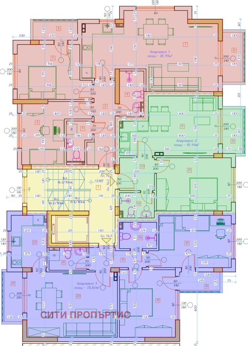 Продава 3-СТАЕН, гр. Благоевград, Баларбаши, снимка 2 - Апартаменти - 50957384