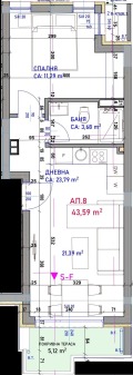 Продава 2-СТАЕН, гр. Бургас, Крайморие, снимка 2