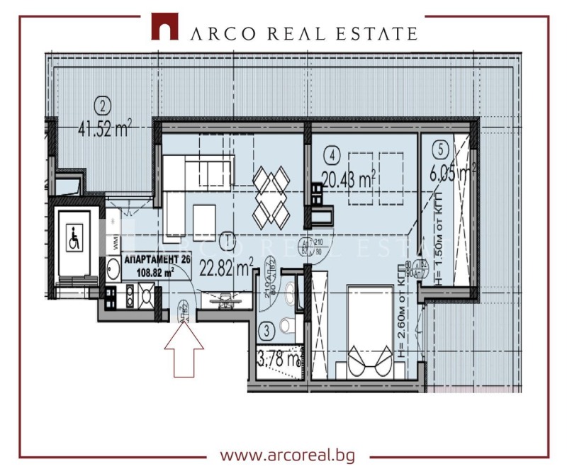 Продава 2-СТАЕН, гр. София, Дружба 2, снимка 4 - Апартаменти - 52636248
