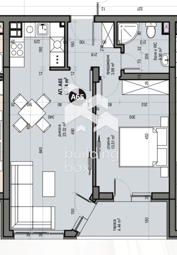 Продава 2-СТАЕН, гр. София, Люлин 5, снимка 7 - Апартаменти - 56223941