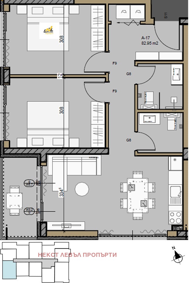 Продава 3-СТАЕН, гр. София, Малинова долина, снимка 1 - Aпартаменти - 49355607