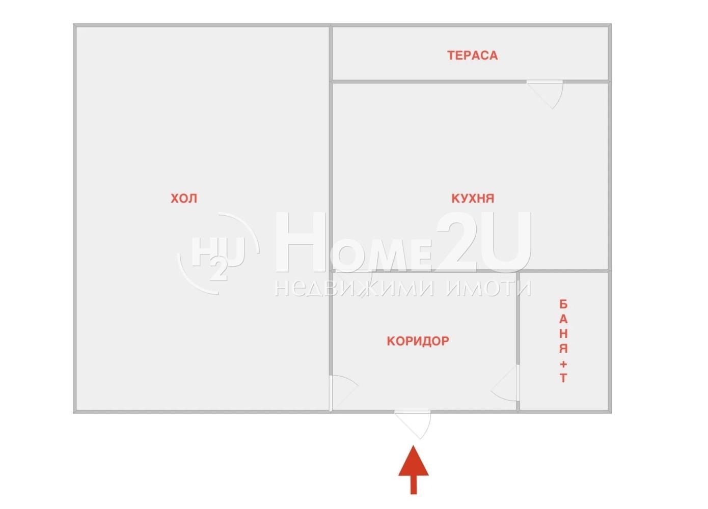 Продава 1-СТАЕН, гр. Русе, Здравец Изток, снимка 6 - Апартаменти - 54156810