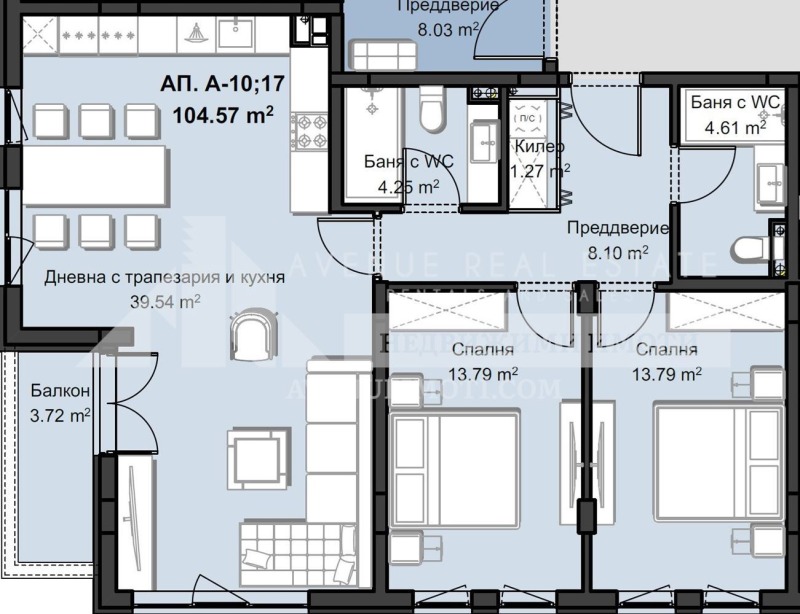 Продава 3-СТАЕН, гр. Пловдив, Христо Смирненски, снимка 2 - Aпартаменти - 49166740