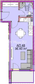Продава  1-стаен град Варна , Кайсиева градина , 42 кв.м | 27618179 - изображение [4]
