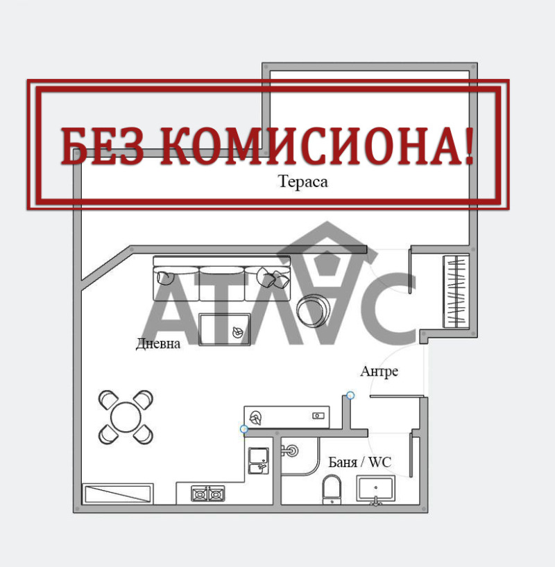 Продава 1-СТАЕН, гр. Пловдив, Кючук Париж, снимка 1 - Aпартаменти - 46684662