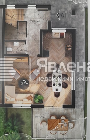 Продава КЪЩА, гр. Пловдив, Беломорски, снимка 8 - Къщи - 48672131