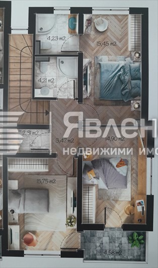 Продава КЪЩА, гр. Пловдив, Беломорски, снимка 9 - Къщи - 48672131