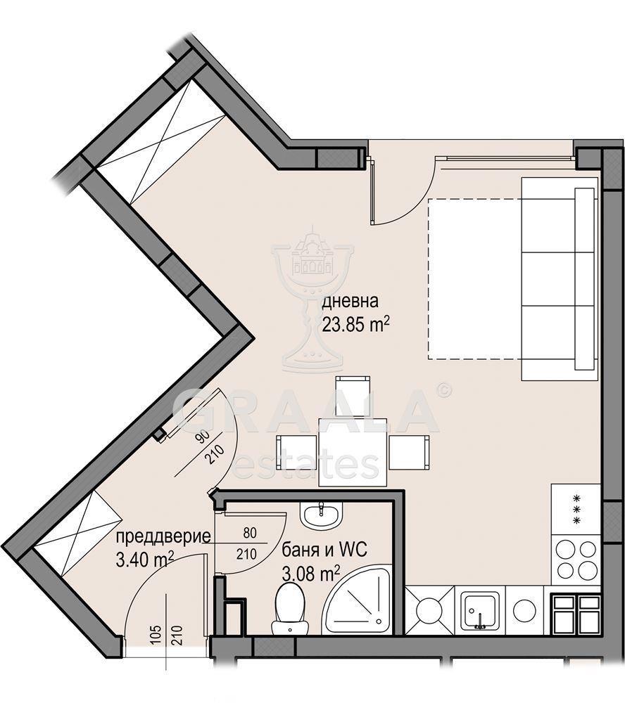 Продава 1-СТАЕН | Imot.bg — изображение 4