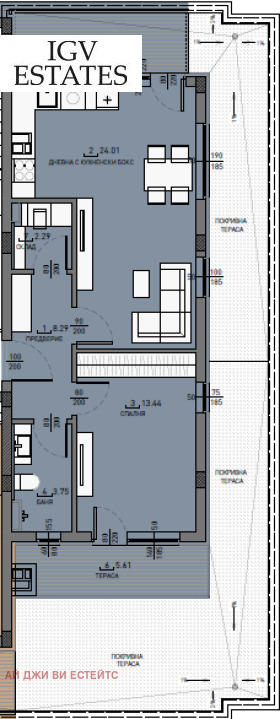 Продава 2-СТАЕН, гр. София, Малинова долина, снимка 2 - Апартаменти - 54835924