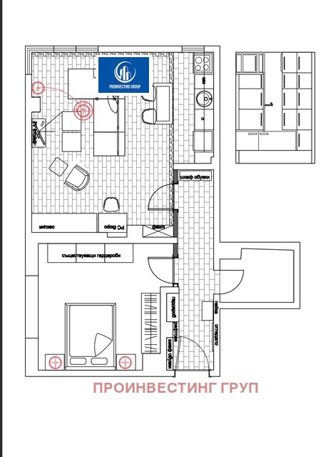 Till salu  1 sovrum Sofia , Ljulin 3 , 82 kvm | 69607230 - bild [8]