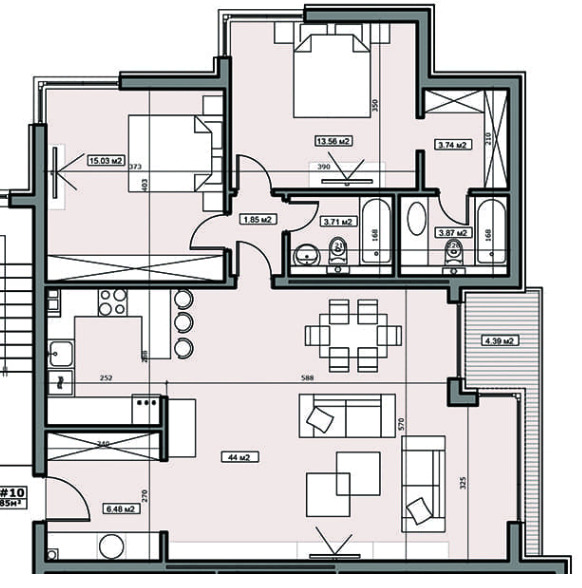 Na sprzedaż  2 sypialnie Sofia , Simeonowo , 129 mkw | 20595101