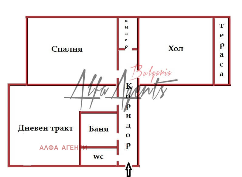 Till salu  2 sovrum Varna , Mladost 1 , 60 kvm | 25030143 - bild [7]