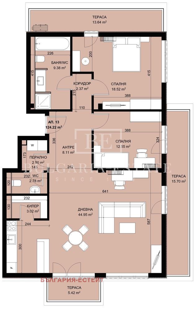 Продава 3-СТАЕН, гр. Варна, Бриз, снимка 3 - Апартаменти - 53532194