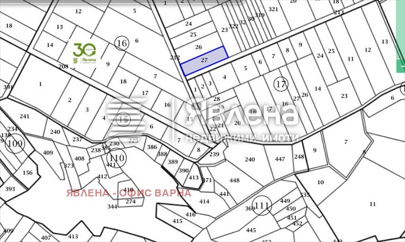 Продава ПАРЦЕЛ, с. Приселци, област Варна, снимка 1 - Парцели - 49565361