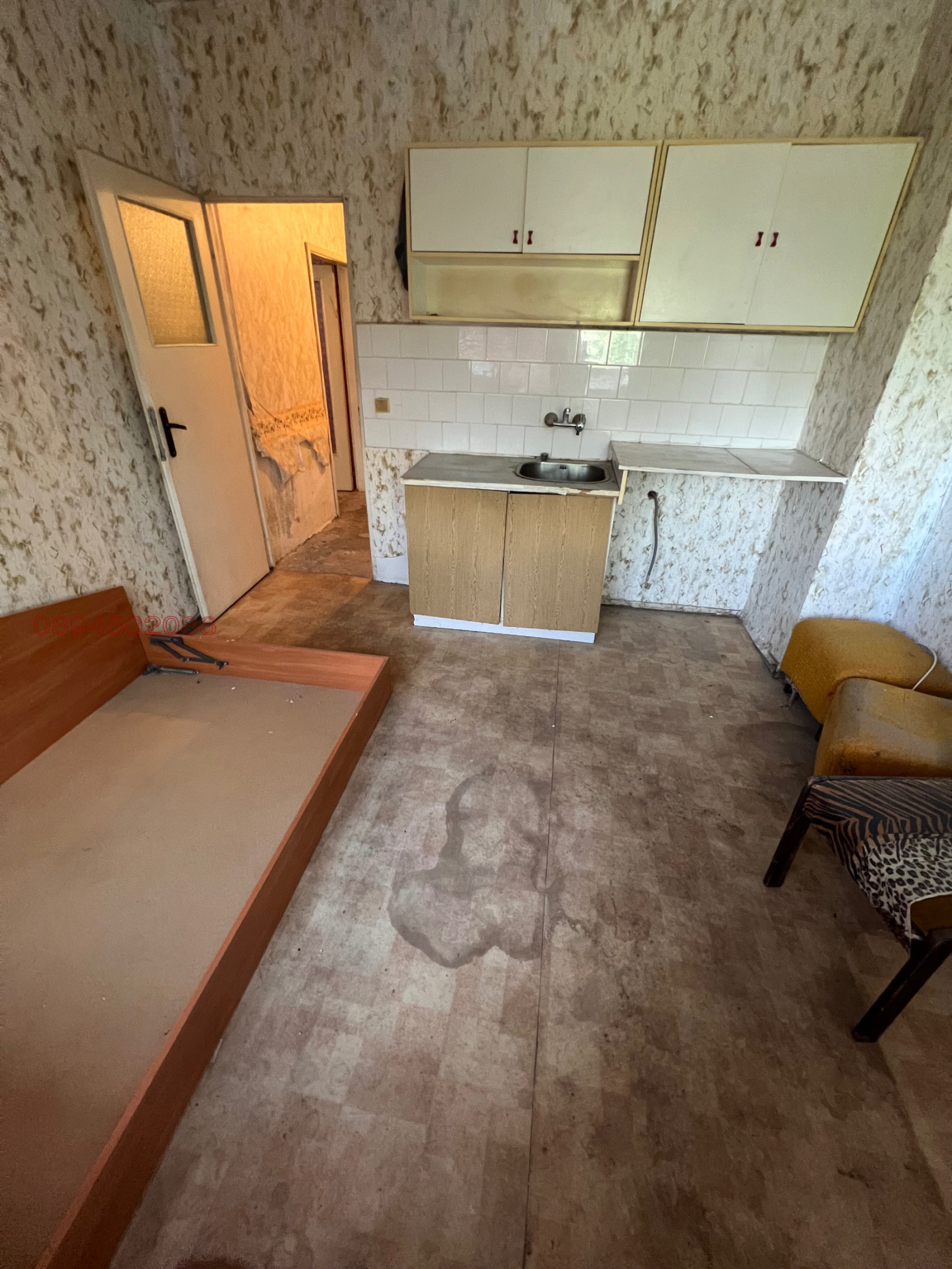 Продава 1-СТАЕН, гр. Ямбол, Д-р Дончев, снимка 3 - Апартаменти - 55061120