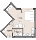 Продава 1-СТАЕН, град София, Малинова долина • 103000 € • 75267589 — Holmes.bg