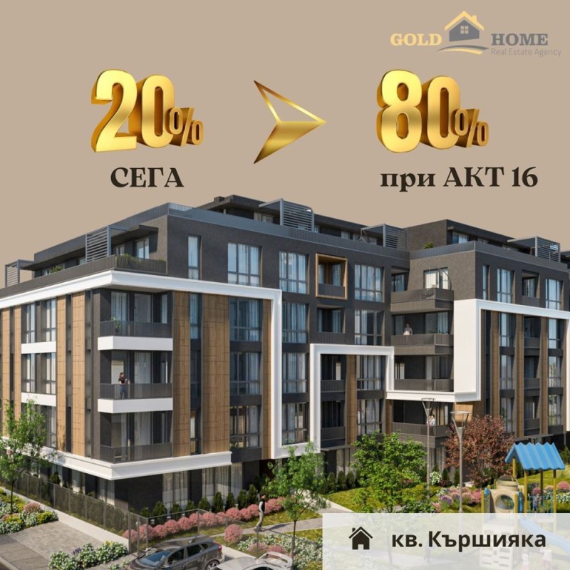 Продава 2-СТАЕН, гр. Пловдив, Кършияка, снимка 1 - Aпартаменти - 49201930