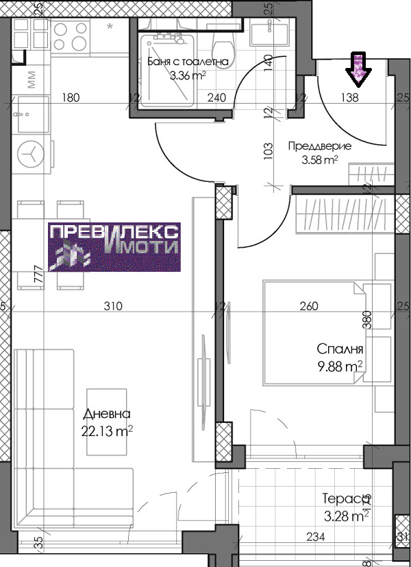 Продава 2-СТАЕН, град Пловдив, Кършияка • 70229 € • 43379254 — Holmes.bg