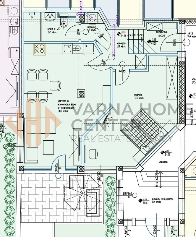 Satılık  2 yatak odası Varna , m-t Evksinograd , 103 metrekare | 66069638 - görüntü [4]