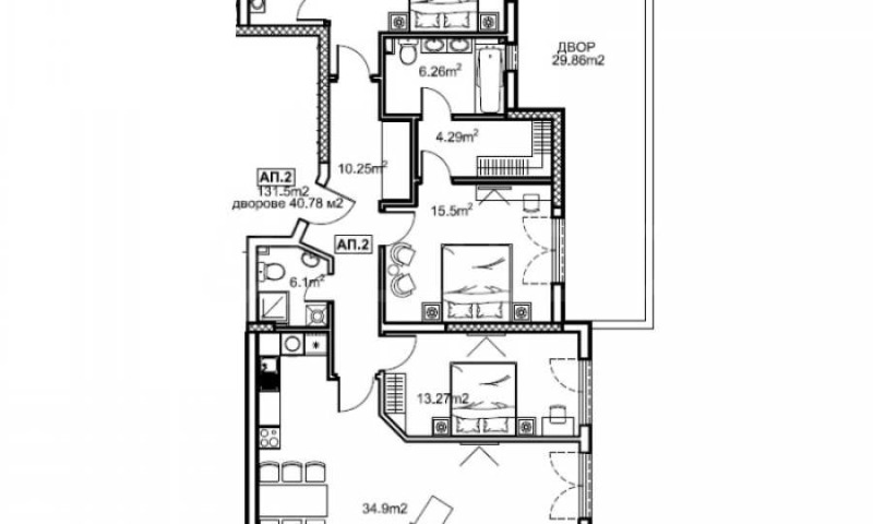 Продава 4-СТАЕН, гр. София, Витоша, снимка 13 - Aпартаменти - 48369162