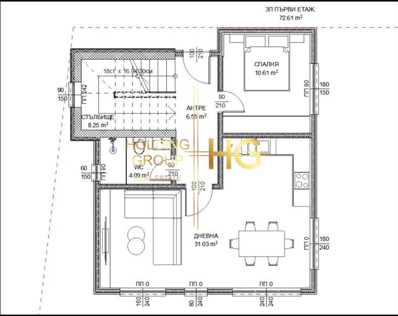 Myytävänä  Talo Varna , m-t Borovets - sever , 174 neliömetriä | 52058754 - kuva [2]