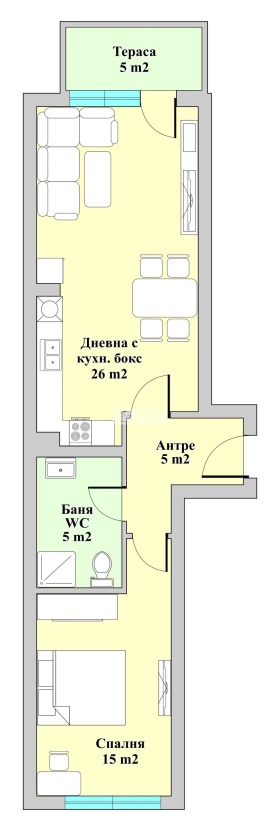 2-стаен град Пловдив, Въстанически 4