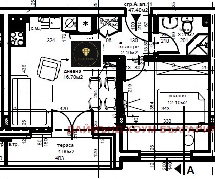 Продава 2-СТАЕН, гр. Пловдив, Христо Смирненски, снимка 2 - Aпартаменти - 49357795