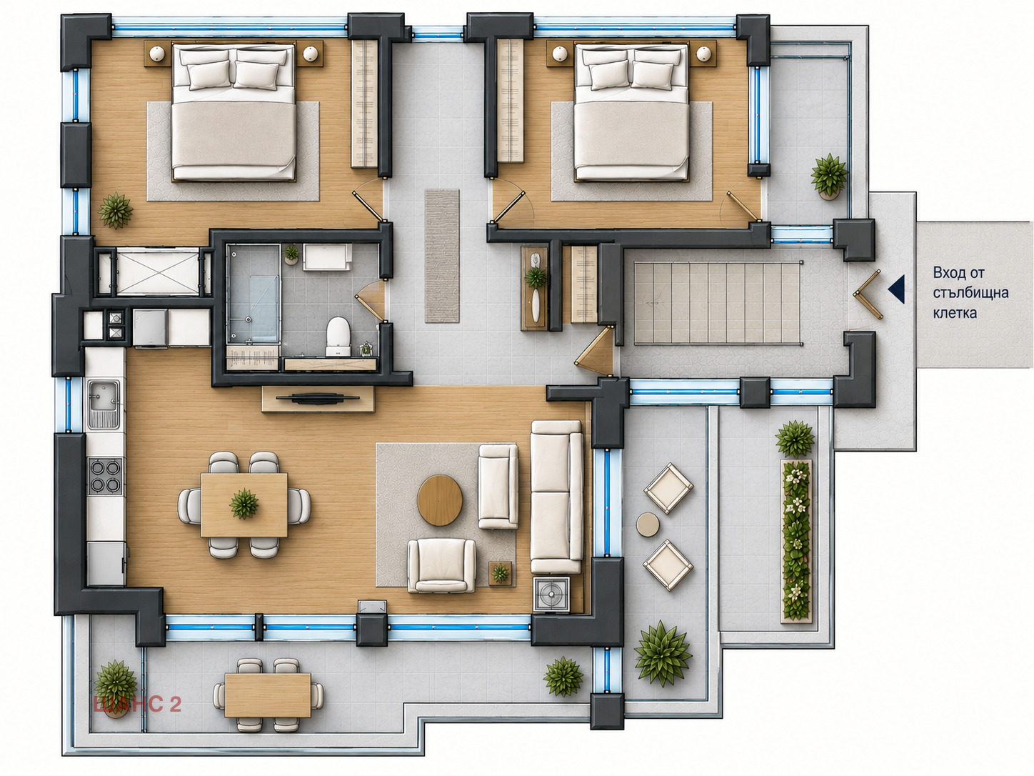 Продава 3-СТАЕН, гр. Варна, м-т Евксиноград, снимка 7 - Апартаменти - 56223984