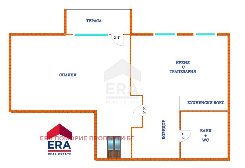 Продава 2-СТАЕН, гр. Ахелой, област Бургас, снимка 8 - Апартаменти - 52244381