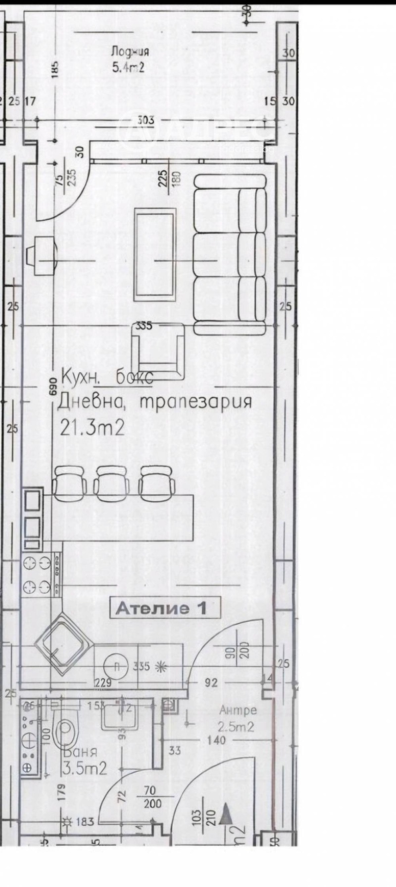 Продава 1-СТАЕН, гр. София, Люлин 2, снимка 3 - Апартаменти - 53531439