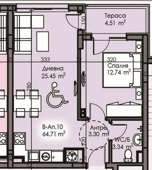 Продава 2-СТАЕН, град Бургас, Изгрев • 77652 € • 60276471 — Holmes.bg