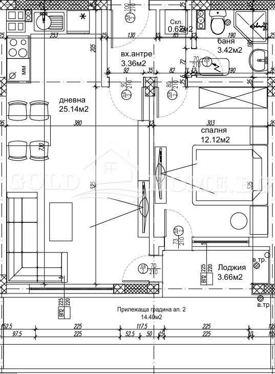 Продава  2-стаен град Пловдив , Остромила , 78 кв.м | 11985101 - изображение [2]