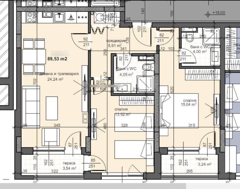 En venta  2 dormitorios Plovdiv , Trakiya , 104 metros cuadrados | 78514520