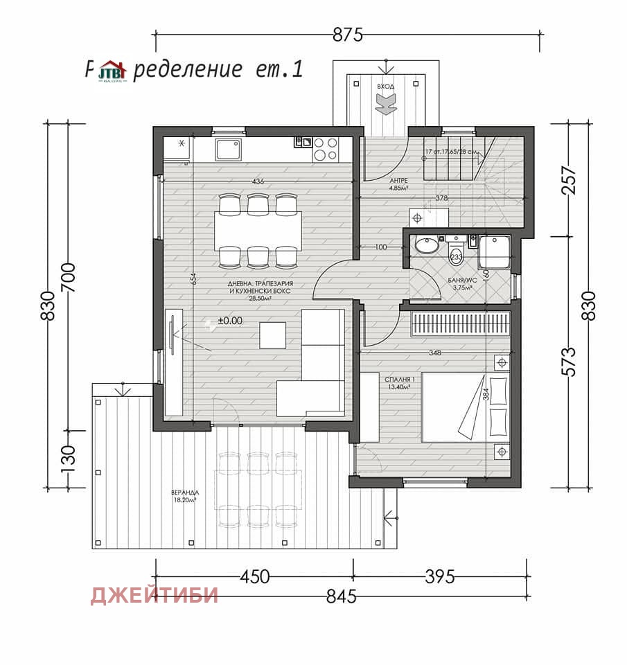 Продава КЪЩА, гр. Костинброд, област София област, снимка 7 - Къщи - 53843112