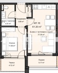 Продава 2-СТАЕН, град Пловдив, Остромила • 89942 € / 175911.26 лв. • 37213926 2