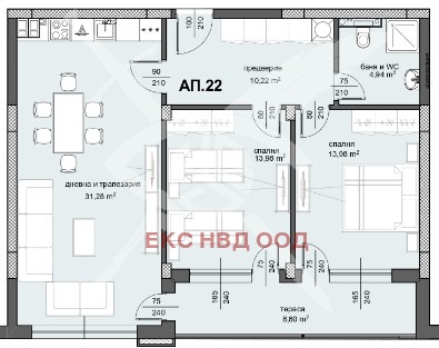 Продава 3-СТАЕН, гр. Пловдив, Център, снимка 1 - Aпартаменти - 47491332