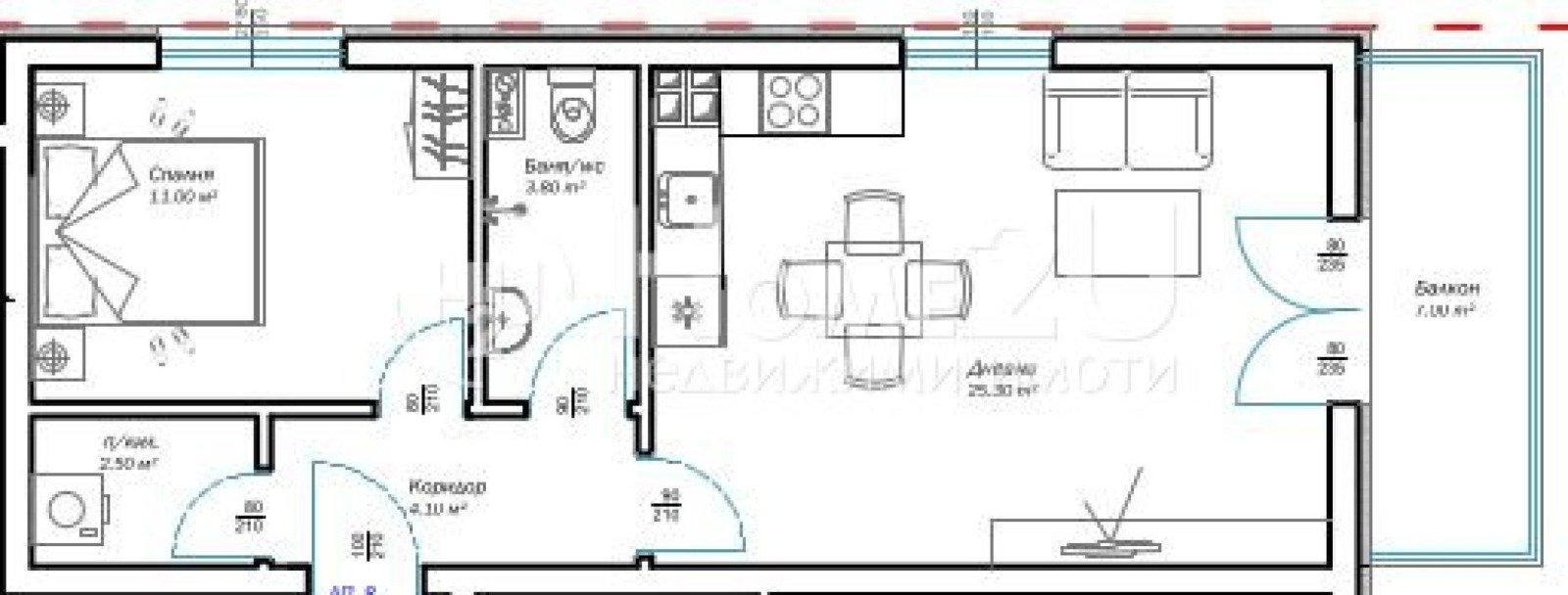 Продава 2-СТАЕН, гр. Варна, м-т Пчелина, снимка 10 - Апартаменти - 53824133