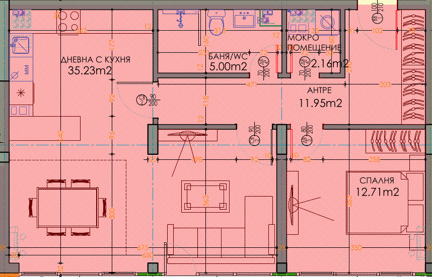 Продава 2-СТАЕН, гр. Пловдив, Тракия, снимка 3 - Апартаменти - 55087302