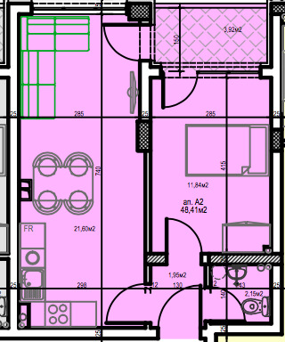 Продава  2-стаен, град Стара Загора, Три чучура - център • 53 800 EUR • ID 97330343 — holmes.bg - [1] 