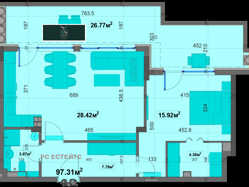 Продава 2-СТАЕН, гр. София, Овча купел