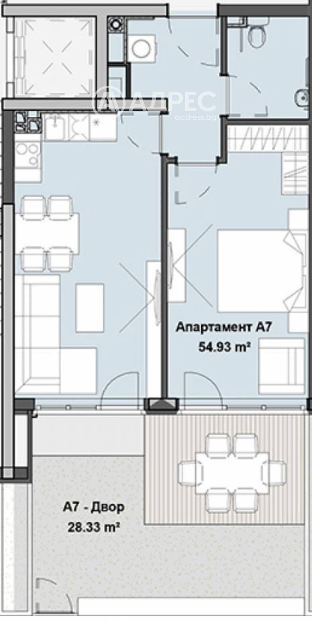 Продава 2-СТАЕН, гр. София, Кръстова вада, снимка 4 - Апартаменти - 54604206