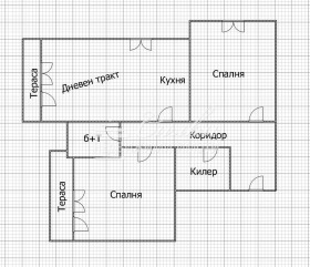 3-стаен град Търговище, Център 5