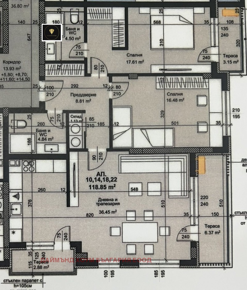 Продава 3-СТАЕН, гр. Пловдив, Христо Смирненски, снимка 15 - Апартаменти - 52156766