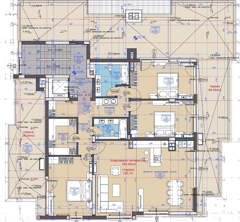 Продава 4-СТАЕН, гр. София, м-т Гърдова глава, снимка 16 - Апартаменти - 54423390