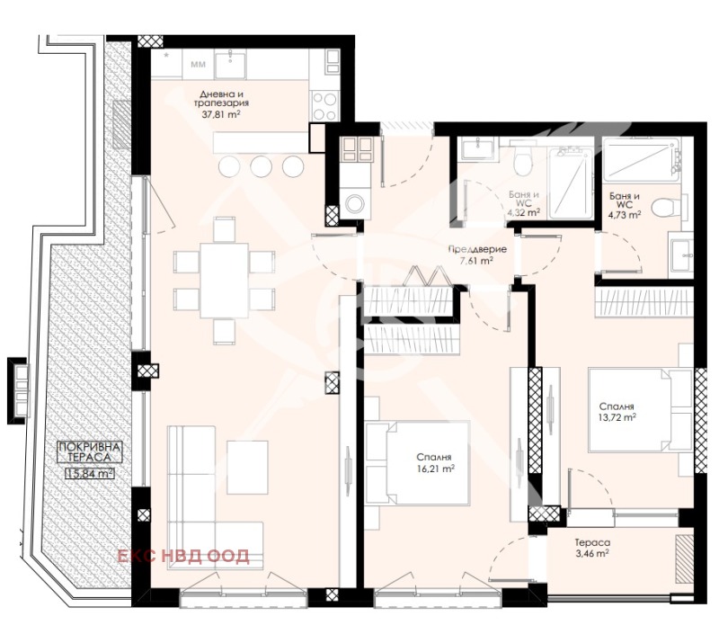 Продава 3-СТАЕН, гр. Пловдив, Христо Смирненски, снимка 1 - Aпартаменти - 47438232